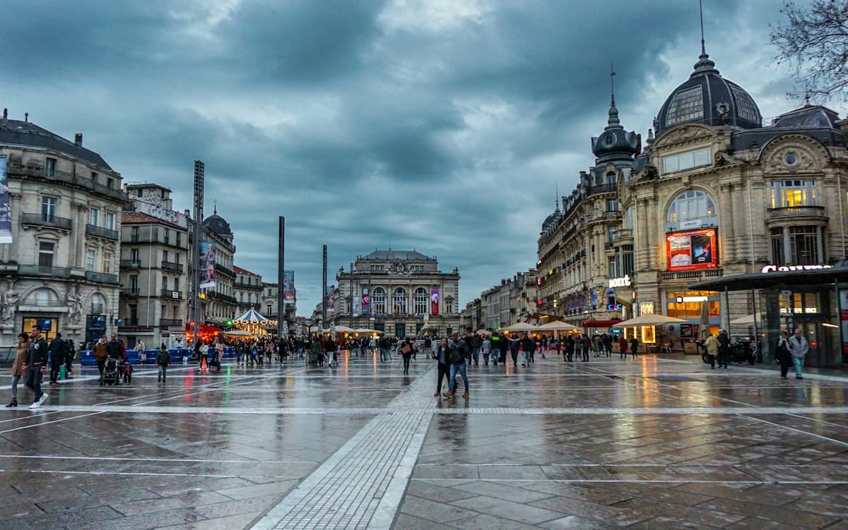 Arquitectura y vida urbana en Montpellier