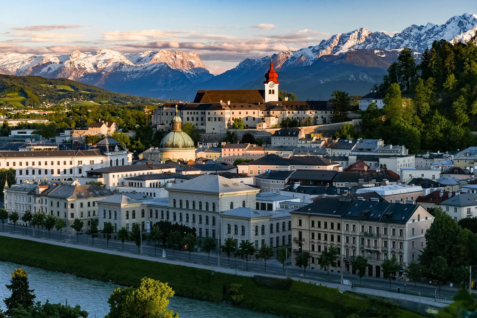 Vista de Salzburgo