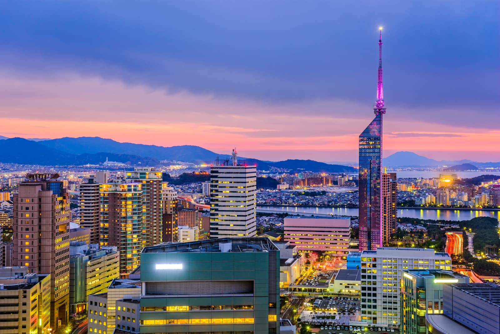 Vista de Fukuoka