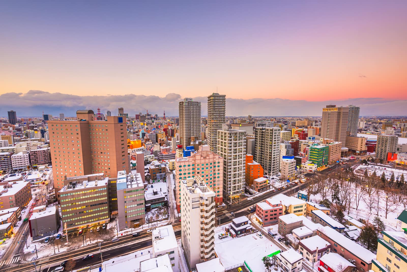 Vista de Sapporo