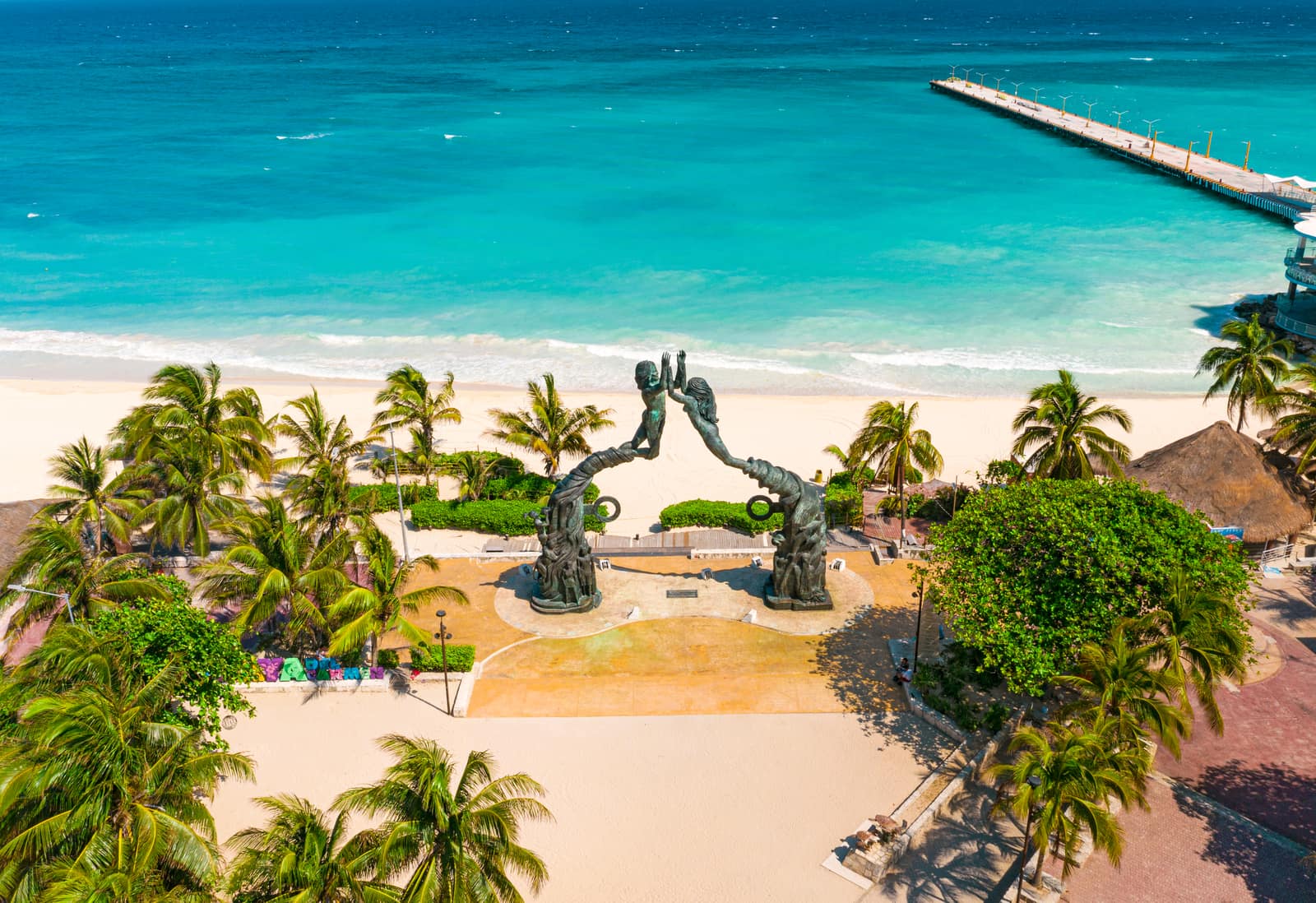 Vista de Playa del Carmen