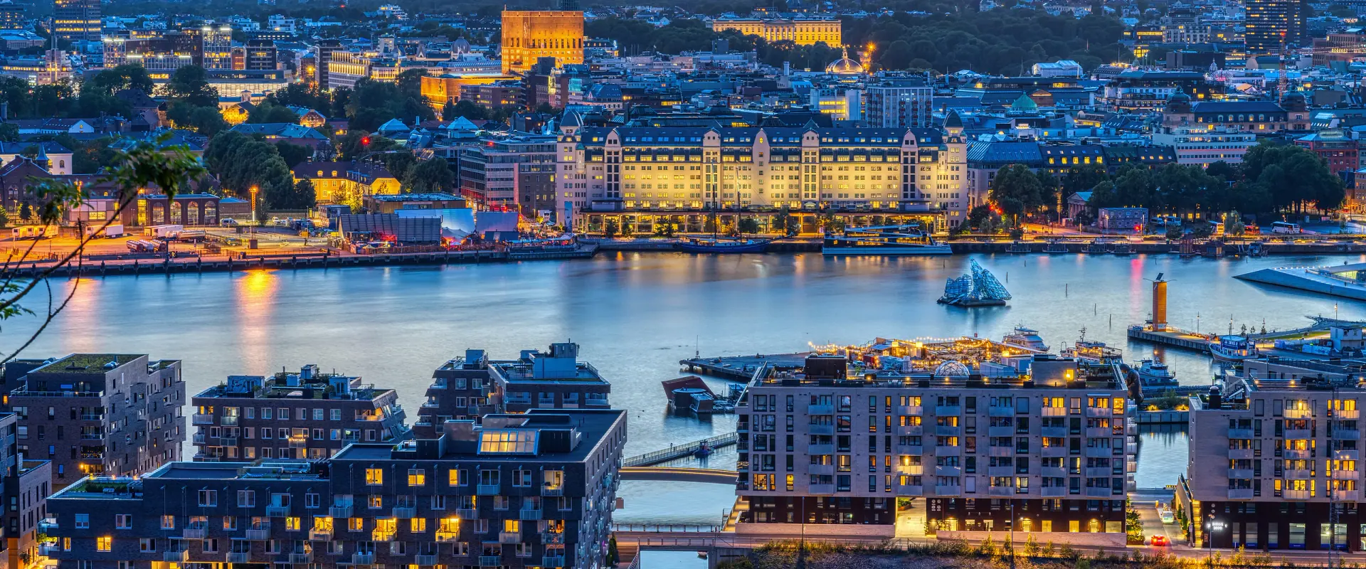 Vista de Noruega
