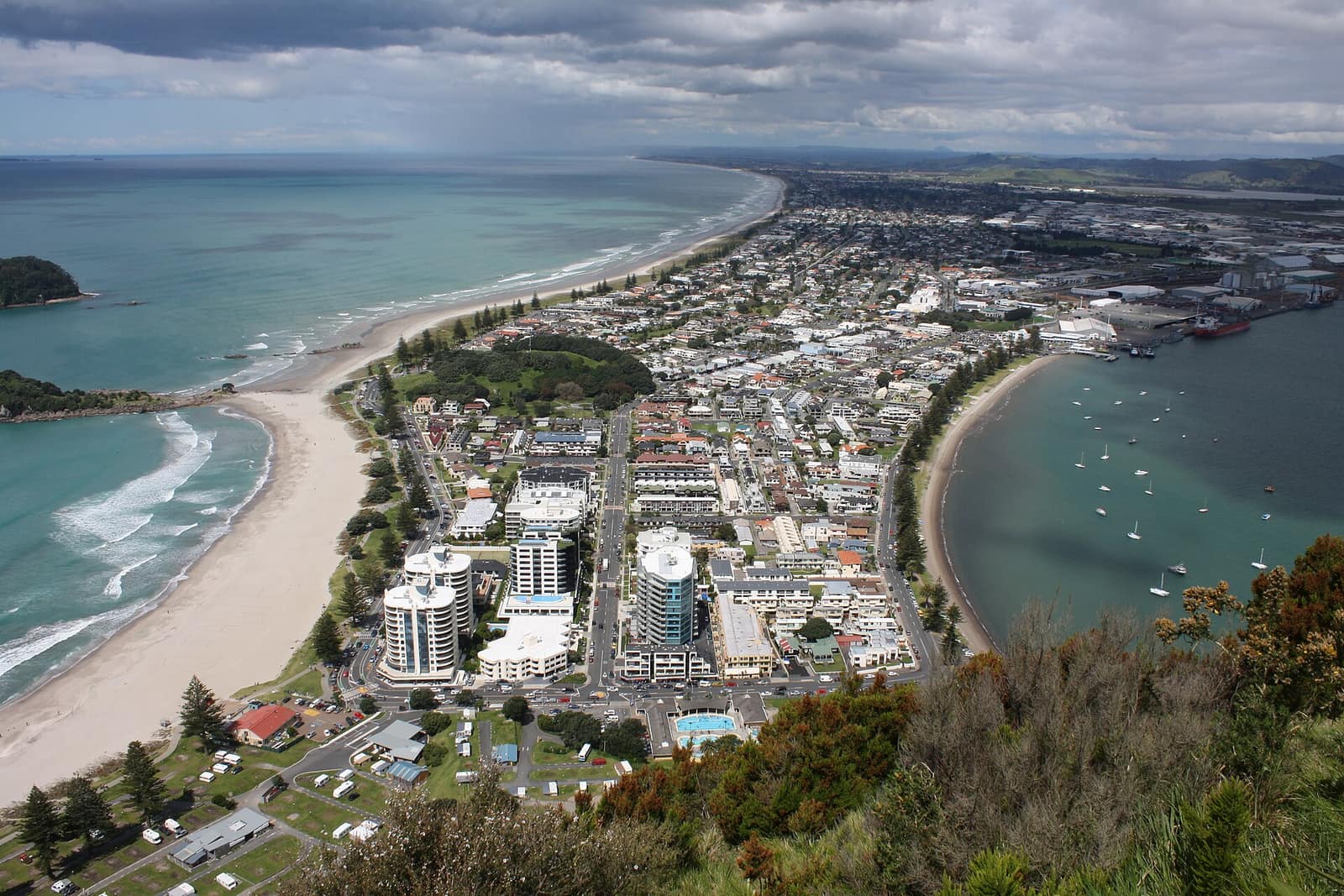 Vista de Tauranga