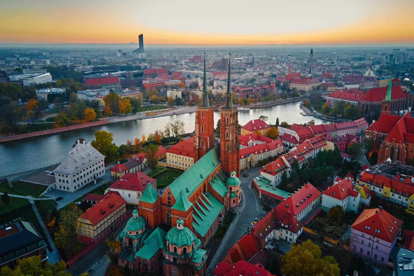 Vista de Wrocław