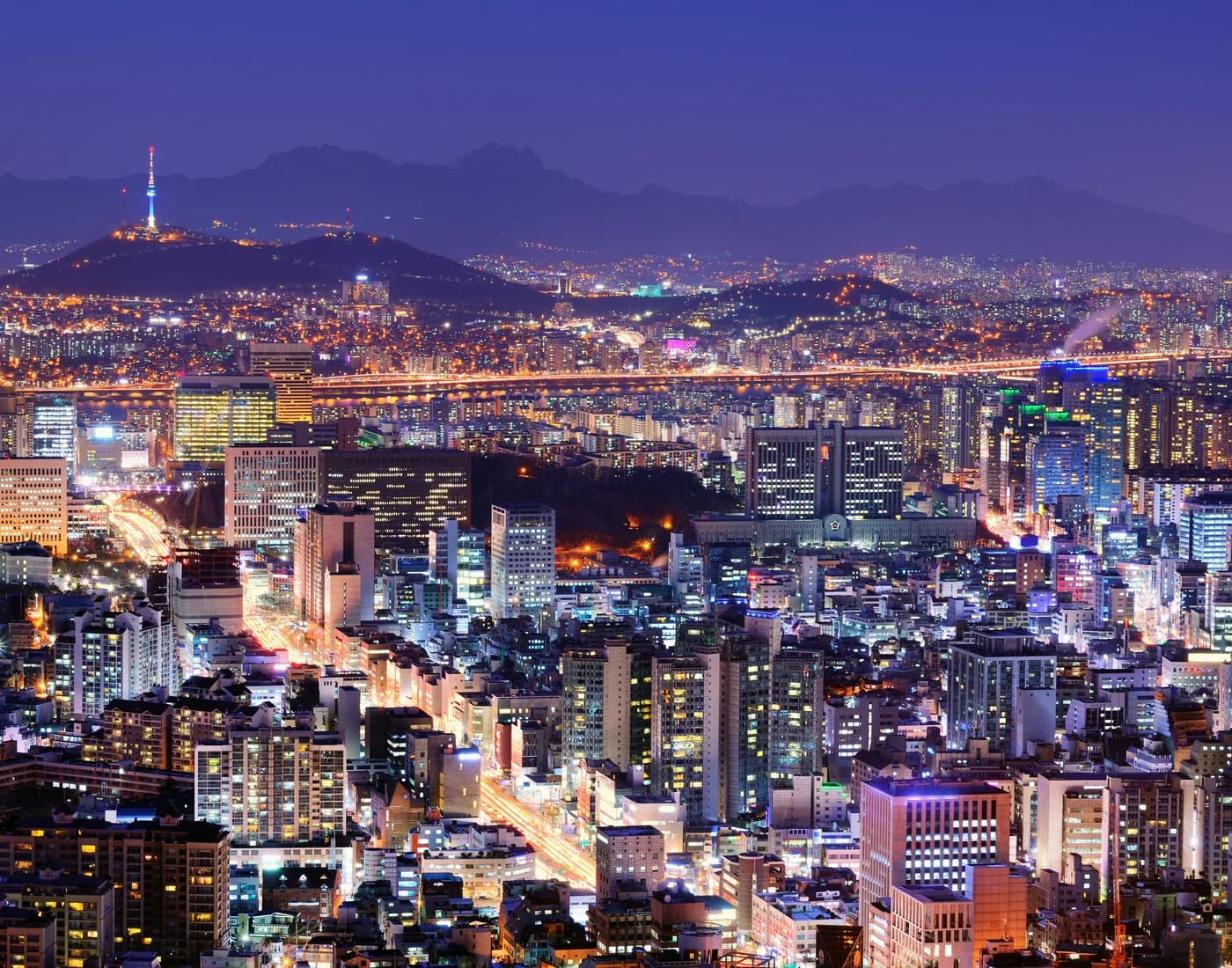 Vista de Corea del Sur