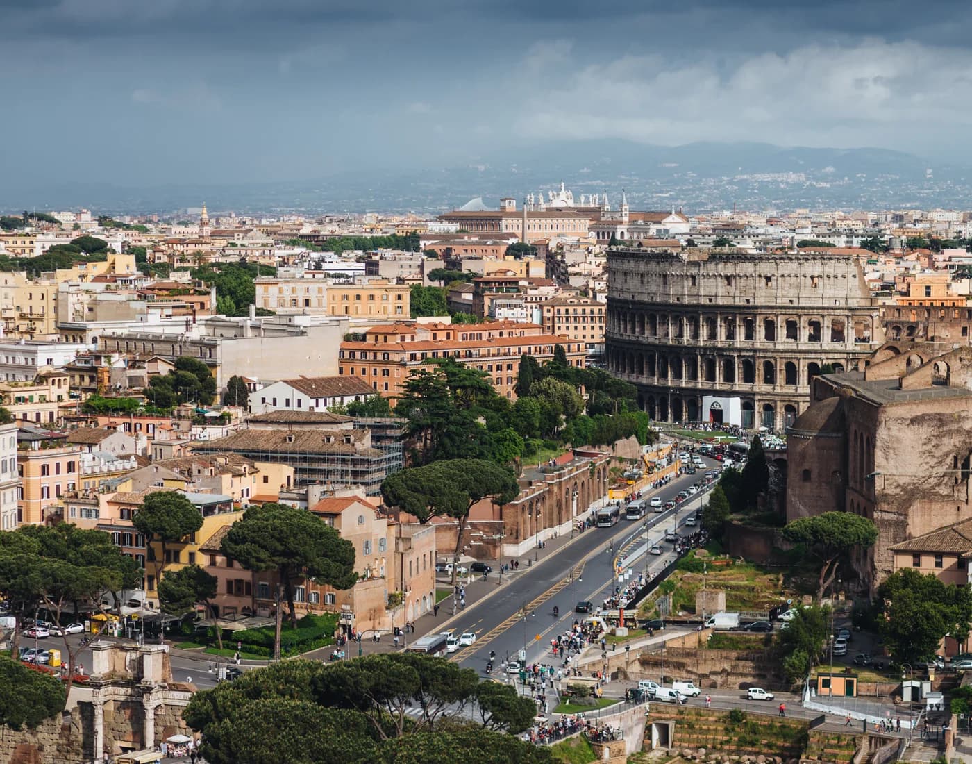 Vista de Italia