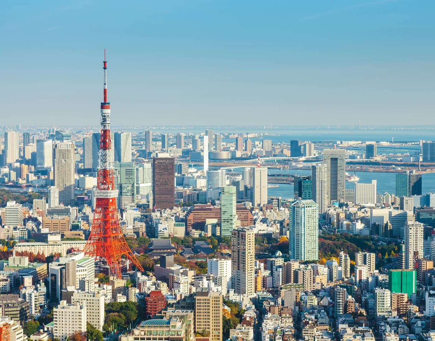 Vista de Japón