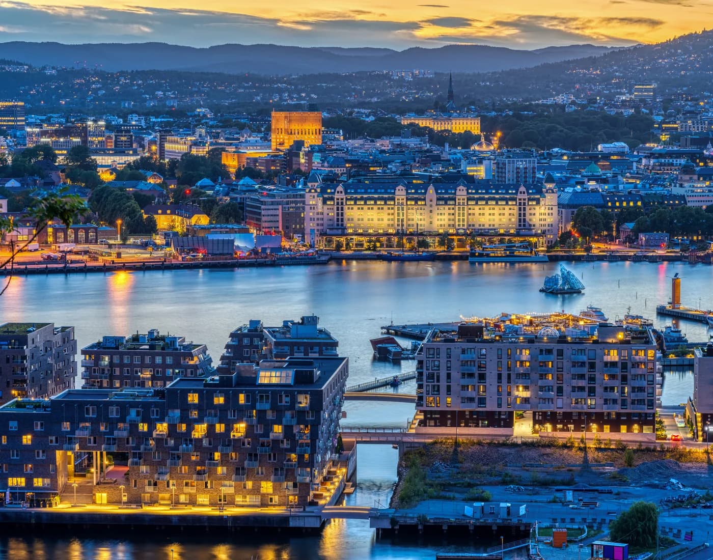 Vista de Noruega